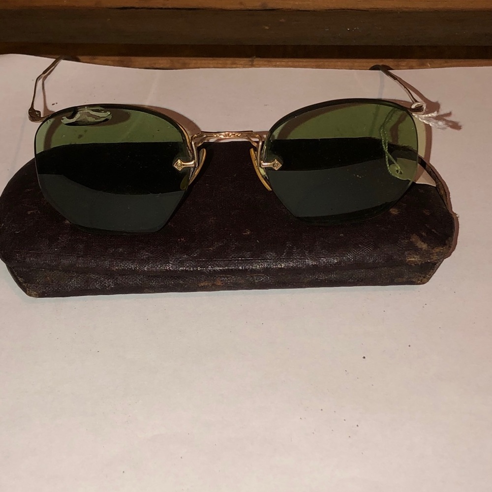 Antique Granny Frame Tinted Eye Glasses - Picture 5 of 5